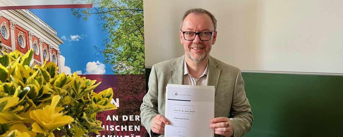 Alaric Searle neuer Honorarprofessor - 
