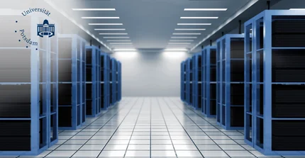 Foto Rechenzentrum Serverschränke