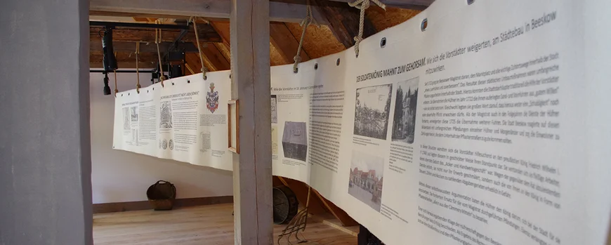 Blick in die Ausstellung