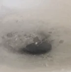 Levitated magnet on superconductor YBa2Cu3O7-x (click to play)