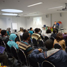 Prof. Schweigert giving his Farewell speech