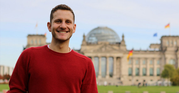 Politikstudent und Stipendiat Hatim Shehata | Foto: Wiebke Heiss