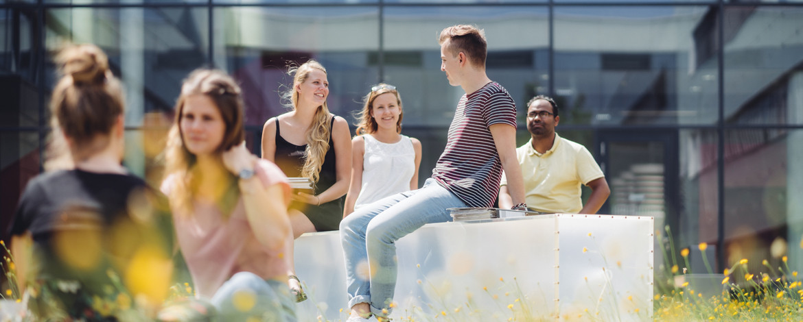 Studierende am Campus Golm - Juniorstudium