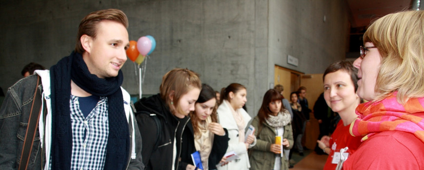 Beratung beim International Day