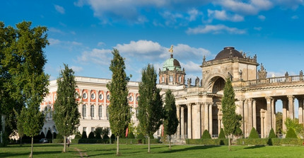 The Campus "Neues Palais" of the University of Potsdam
