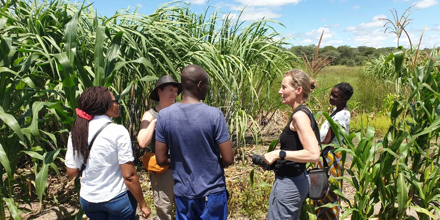 Researchers of Future Carbon Storage visiting the new research region