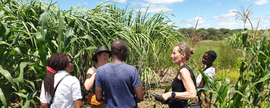 Researchers of Future Carbon Storage visiting the new research region