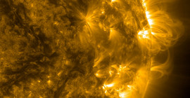 Sonneneruption. | Foto: Solar Dynamics Observatory, NASA.