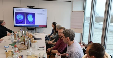 Vorstellung des Lichtreaktors bei einem leckeren Brunch