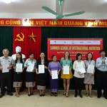 Certificate ceremony