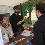 Stand des Zessko auf dem Campus Festival