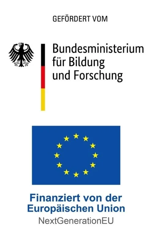 Logos des Bundesministeriums für Bildung und Forschung und der Europäischen Union