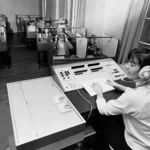 Foreign languages cabinet for lectures, 1974