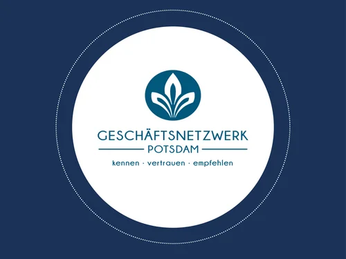 Das Bild zeigt das Logo des Geschäftsnetzwerks Potsdam "kennen, vertrauen, empfehlen"