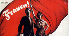 SPD-Plakat zum Frauenwahlrecht von 1919. Bild: Wikimedia, Design: Fritz Gottfried Kirchbach (1888-1942), Druck: Rotophot AG.