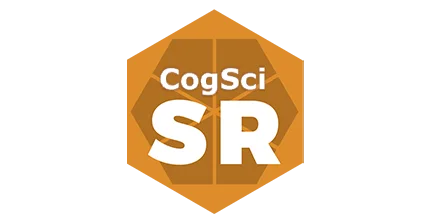 Logo, Hexagon with letters CogSci SR