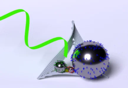 Nanostructure of silver and DNA