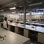 Soil lab at BIUST, Palapye, Botswana