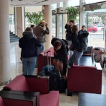 Die Lobby des Eurohotels