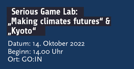 Seitenteaser Serious Game Lab am 14. Oktober 2022