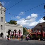 The Nauener Gate in the city center.