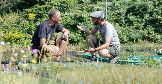 Jakob Schulz (l.) und Daniel Lauterbach