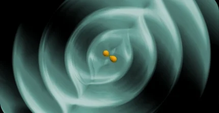 round circels with merging stars in the middle