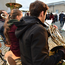 Weihnachtsmarkt im Innenhof am Campus Neues Palais