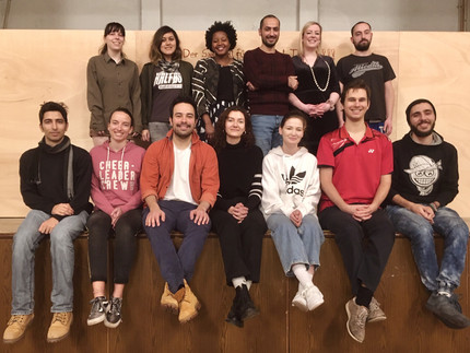 Ensemble des Integrationstheaterprojektes