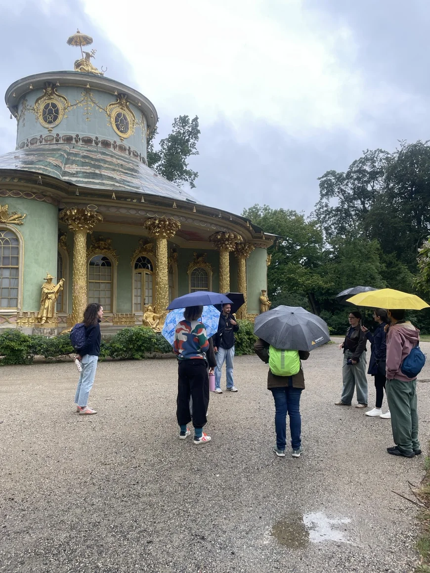 Collective members during the park tour