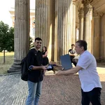 Verabschiedung des SVB-Jahrgangs 2020/21 bei den Kolonnaden der Uni Potsdam