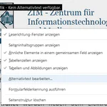 Screenshot Adobe Pro Dialogfenster Alternativtext bearbeiten
