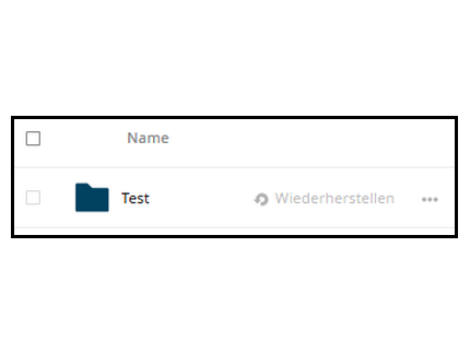 Screenshot Wiederherstellen in Box.UP