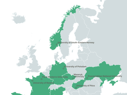 Universities in the EDUC-WIDE Consortium