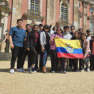 Gruppenfoto am Neuen Palais