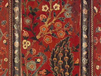 Vogel und Ornamente