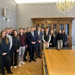 Parlamentsbesuch mit dem ehemaligen Außenminister Urmas Reinsalu