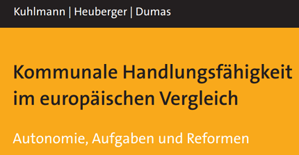 Buchcover Kommunale Handlungsfähigkeit im europäischen Vergleich