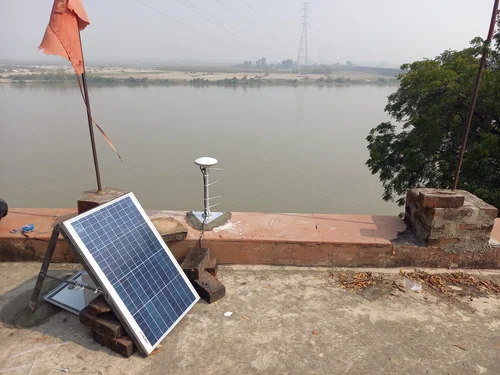 GNSS Station am Ganges, Indien