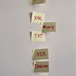 Post-Its on the wall