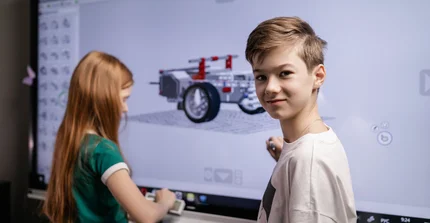 Kinder KI in Schule