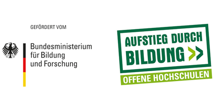 Logo Bundesministerium für Bildung und Forschung und Offene Hochschule