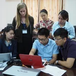 Presentation of results in small groups