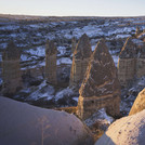 Kapadokya in the winter
