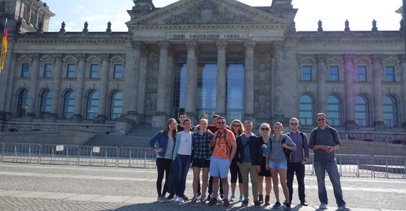 Studierende aus den USA auf Entdeckungstour in der Region. Foto: Janna Uhry-Ganz.