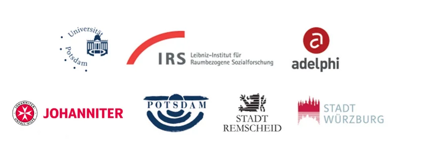 Logos der beteiligten Institutionen