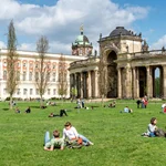Studien(liege)platz: Campuswiese Am Neuen Palais