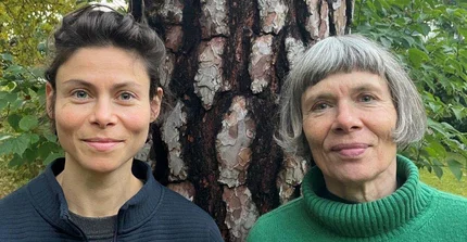 Auf dem Bild sind die Biologin Regine Illner und Literaturwissenschaftlerin Neele Illner zu sehen. Das Foto wurde von Neele Illner aufgenommen.