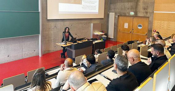 Israelische Studierende zu Gast beim Team der Verwaltungswissenschaftlerin Prof. Dr. Sabine Kuhlmann.