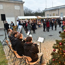 Weihnachtsmarkt im Innenhof am Campus Neues Palais